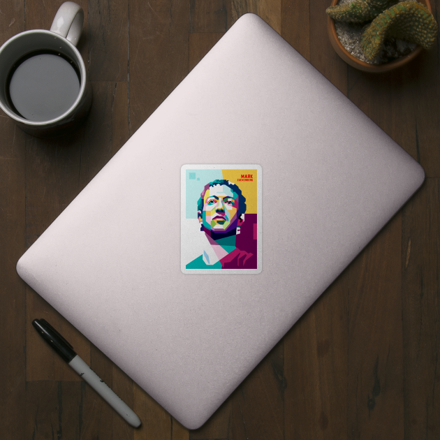 mark zuckerberg pop art by rafand23